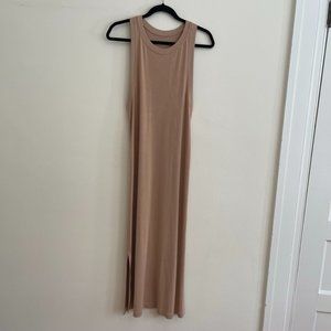 lululemon nude maxi dress size 6
